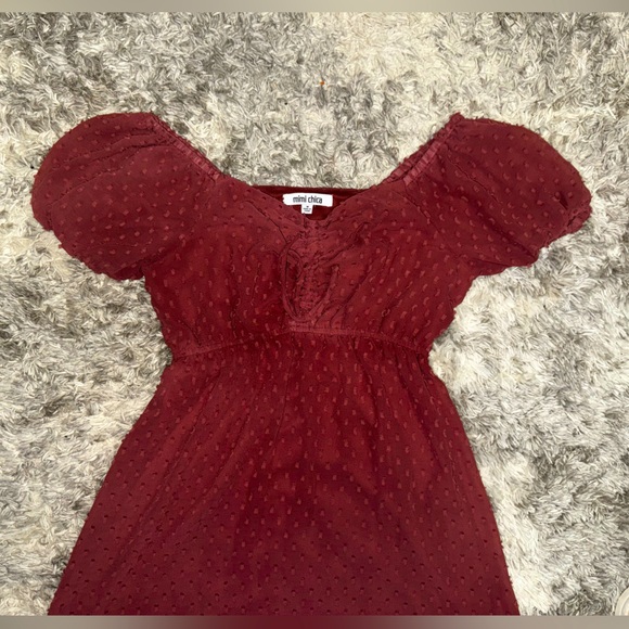 Short Red Dress - Picture 3 of 3